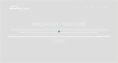 Desktop Screenshot of nextremitysolutions.com